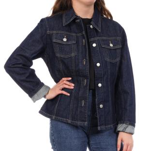 Veste Bleu Foncé Femme Jennyfer DVRENIMB vue 0
