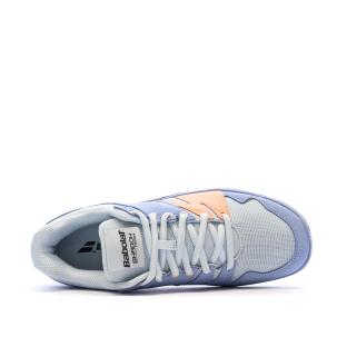 Chaussures de Badminton Bleu Femme Babolat Shadow Team 2 vue 4