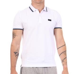 Polo Blanc Homme TBS Yvanepol vue 0