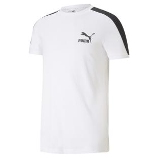 T-shirt Blanc Homme Puma Iconic T7 pas cher