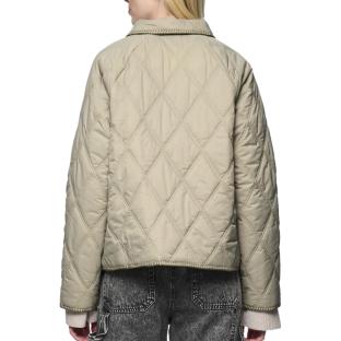 Veste Kaki Femme Pieces Naima vue 2