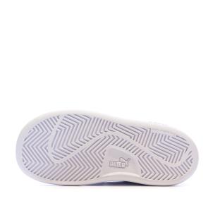 Baskets Blanches Bébé Puma Smash 3.0 vue 0