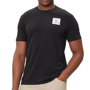 T-Shirt Noir Homme Calvin Klein Jeans Gradient vue 0
