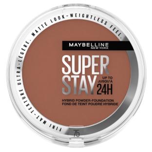 Base de maquillaje en polvo híbrida Gemey Maybelline SuperStay 24H 75 ver 0