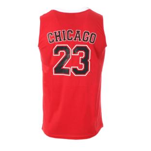 Chicago 23 Maillot de basket Rouge Homme Sport Zone vue 2