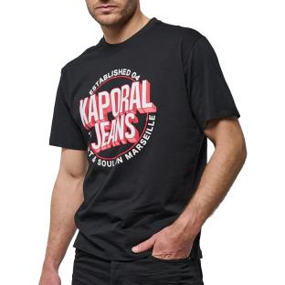 T-Shirt Noir Homme Kaporal TYLER vue 0