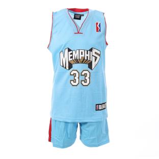 Menphis Ensemble de Baskets Bleu Garçon Sport Zone pas cher