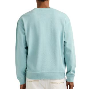 Sweat Bleu Clair Homme Pepe jeans John vue 0