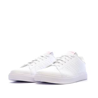 Baskets Blanches Fille/Femme Adidas Advantage Base 2.0 vue 6