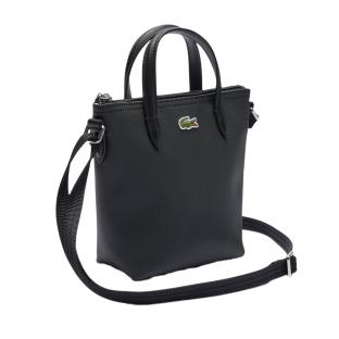 Sac Bandoulière Noir Femme Lacoste Concept Mini Tote L.12.12 vue 0
