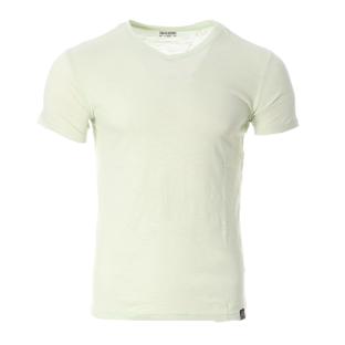 T-shirt Vert d'Eau Homme Paname Brothers TANGO pas cher