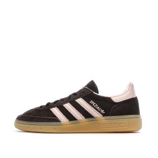 Baskets Marron/Rose Femme Adidas Handball Spezial vue 0