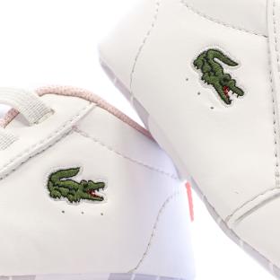 Lacoste Carnaby Set 225 Blanco/Rosa Zapatillas bebé ver 0
