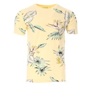 T-Shirt Jaune Homme Kaporal BIRDY pas cher