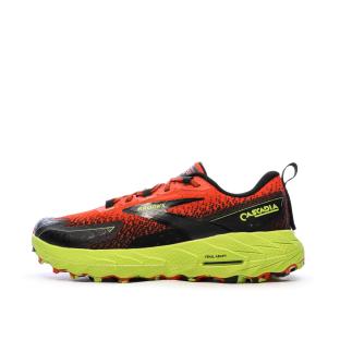 Chaussures de Trail Rouge Homme Brooks Cascadia 18 pas cher