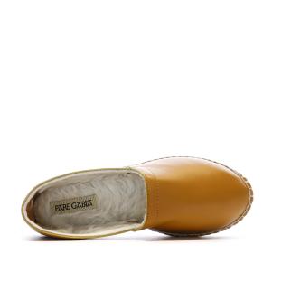 Espadrilles Camel Femme Pare Gabia Anitz vue 0