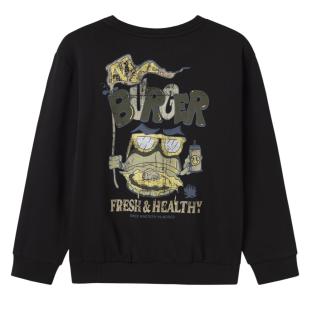Sweat Noir Garçon Name it Tegeo vue 2