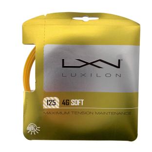 Cordage Jaune Luxilon 4G Soft Gold 1,25mm/12m pas cher