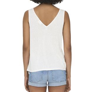 Débardeur Écru Femme JDY Faustina vue 2