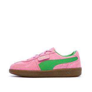 Baskets Rose/Vert Fille Puma Palermo Special PS pas cher