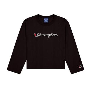 T-shirt Manches longues Noir Fille Champion 404233 vue 0