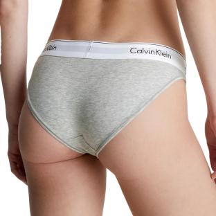 Culotte Gris Femme Calvin Klein Jeans Bikini vue 2