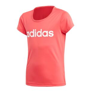 T-shirt Rose Fille Adidas Cardio Tee pas cher
