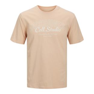 T-Shirt Orange Homme Jack & Jone Koto pas cher