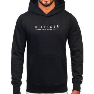 Sweat Noir Homme Tommy Hilfiger New York Ho pas cher