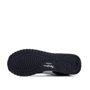 Baskets Marine/Blanche/Bleu Homme Pepe jeans Brit Road M vue 0