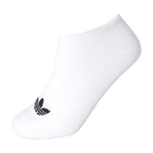 x6 Paires de chaussettes Blanches/Noir Homme Adidas Trefoil Liner 6 vue 0
