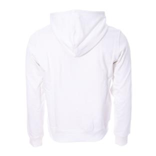 Sweat Blanc/Turquoise Homme Diesel Hood vue 2
