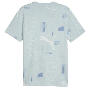 T-Shirt Bleu Homme Puma Classics vue 2