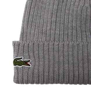 Bonnet Gris Homme Lacoste hjm vue 0