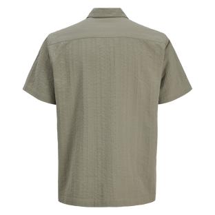 Chemise Kaki Homme Jack & Jones Heaston vue 0