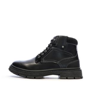 Boots Noir Homme Kaporal Fitron vue 0