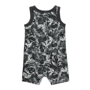 Combishort Grise/Noir à Motifs Garçon Nike Leaf vue 2