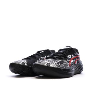 Chaussures de Basketball Noires Homme Puma All-pro Nitro vue 6