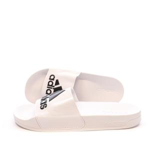 Claquettes Blanchex/Noir Homme Adidas Adilette Shower pas cher