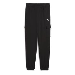 Jogging Noir Garçon Puma Ess Relaxed Cargopan vue 0