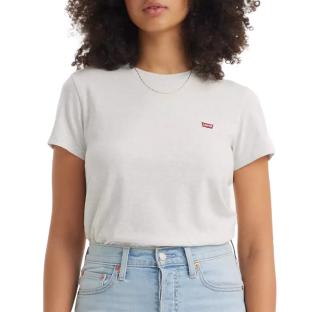 T-Shirt Gris Femme Levi's Perfect Blacks 39185 pas cher