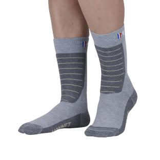 X1 Paire de Chaussettes Gris Mixte Monnet Trek Perf vue 0