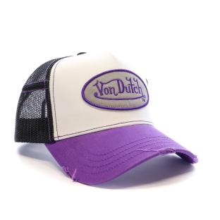 Casquette Blanche/Noire/Violet Homme Von Dutch Art vue 2