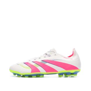 Chaussures de Foot Blanc/Rose Adidas Predator League 2G/3G vue 0