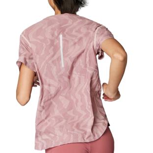 T-Shirt Rose Femme Adidas Egnrd vue 0