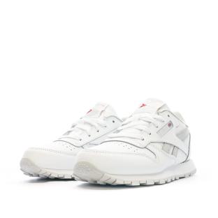 Baskets Blanche Garçon Reebok Classic Leather IG2593 vue 6