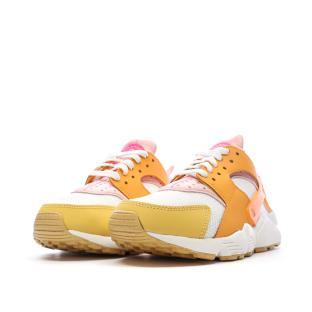 Baskets Oranges Femme Nike Air Huarache vue 6
