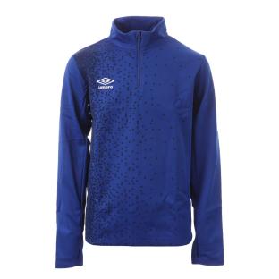 Sweat 1/2 zip Bleu Enfant Umbro 570330 pas cher