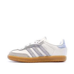 Baskets Grise/Blanches Bébé Adidas Samba Og vue 0