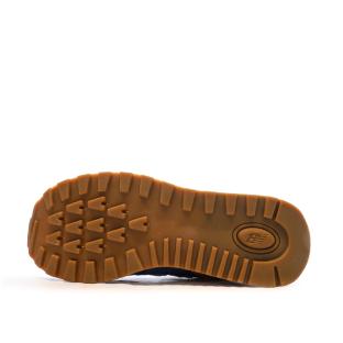 Baskets Bleu/Orange Homme New Balance 574 vue 5